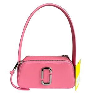 Marc Jacobs New With Tags The Slingshot Pink Leather Handbag Purse
